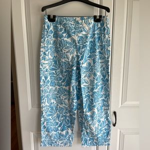 Talbots Petite Capri-Hawaiian Floral-size 4
